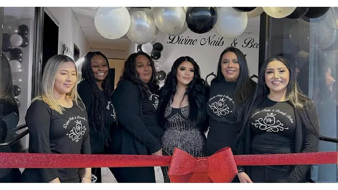Inside Divine Nails Beauty Salon